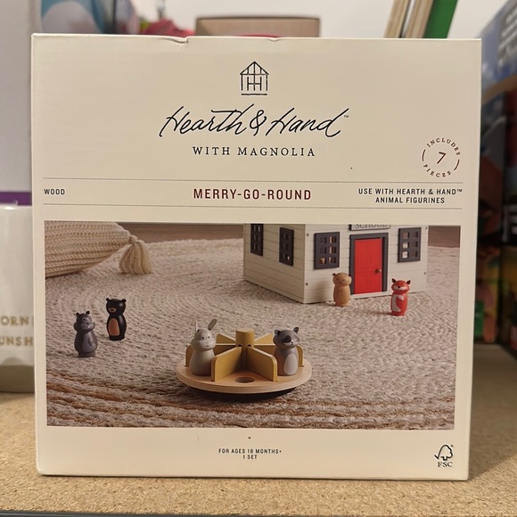 Hearth & Hand Toys New Hearth Hand With Magnolia Merrygoround Toy